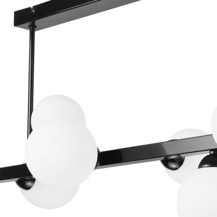 Loftlampe ASTRO 8xG9/5W/230V sort