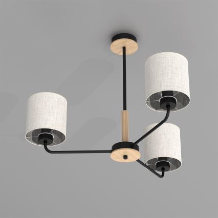 Loftlampe ATLANTA 3xE27/60W/230V