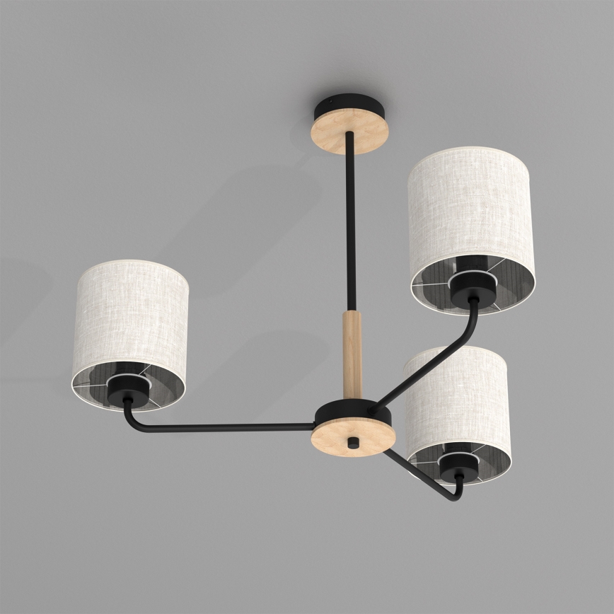 Loftlampe ATLANTA 3xE27/60W/230V