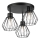 Loftlampe AUDREY 3xE27/60W/230V sort