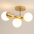 Loftlampe AVOLA 3xG9/12W/230V guldfarvet