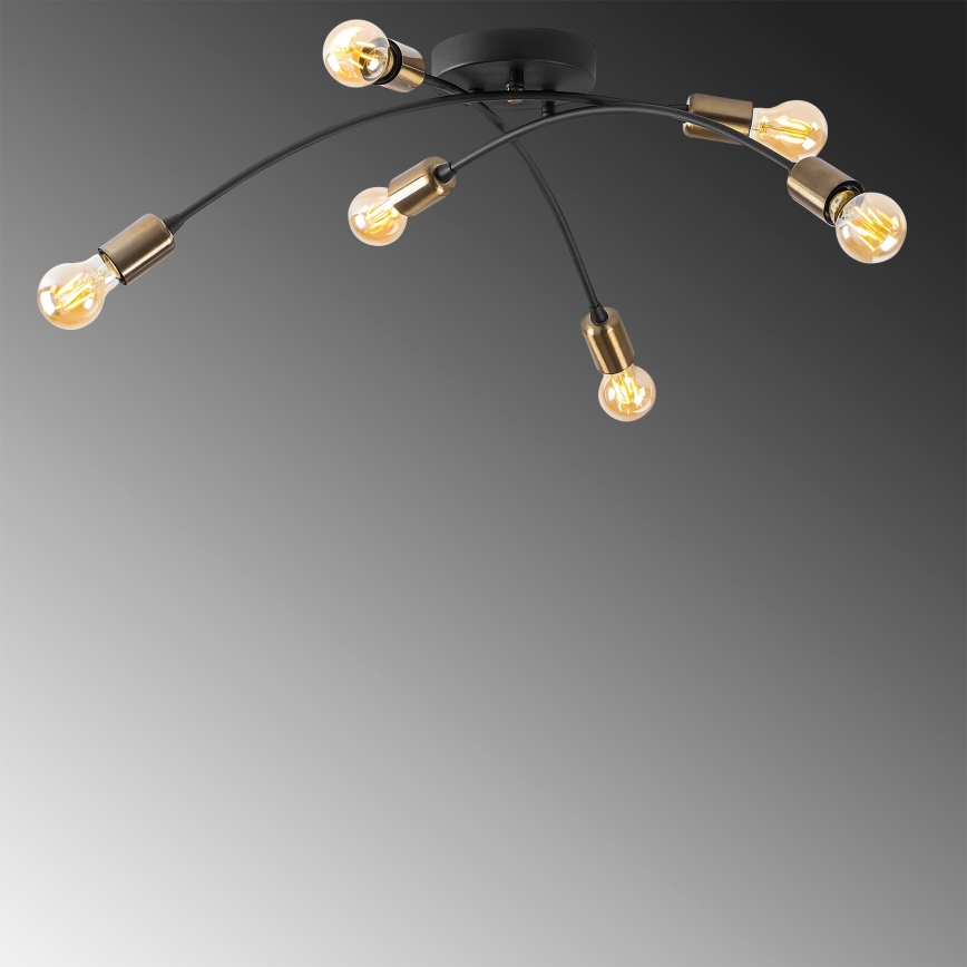 Loftlampe BANANA 6xE27/40W/230V