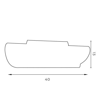 Loftlampe BARBOS 2xG9/8W/230V hvid