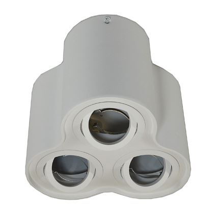 Loftlampe BAROCO 3xGU10/30W/230V hvid