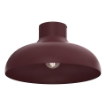 Loftlampe BASCA 1xE27/15W/230V Ø 40 cm bordeaux