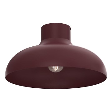 Loftlampe BASCA 1xE27/15W/230V Ø 40 cm bordeaux