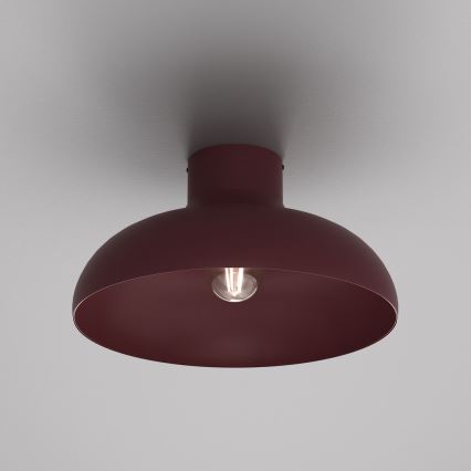Loftlampe BASCA 1xE27/15W/230V Ø 40 cm bordeaux