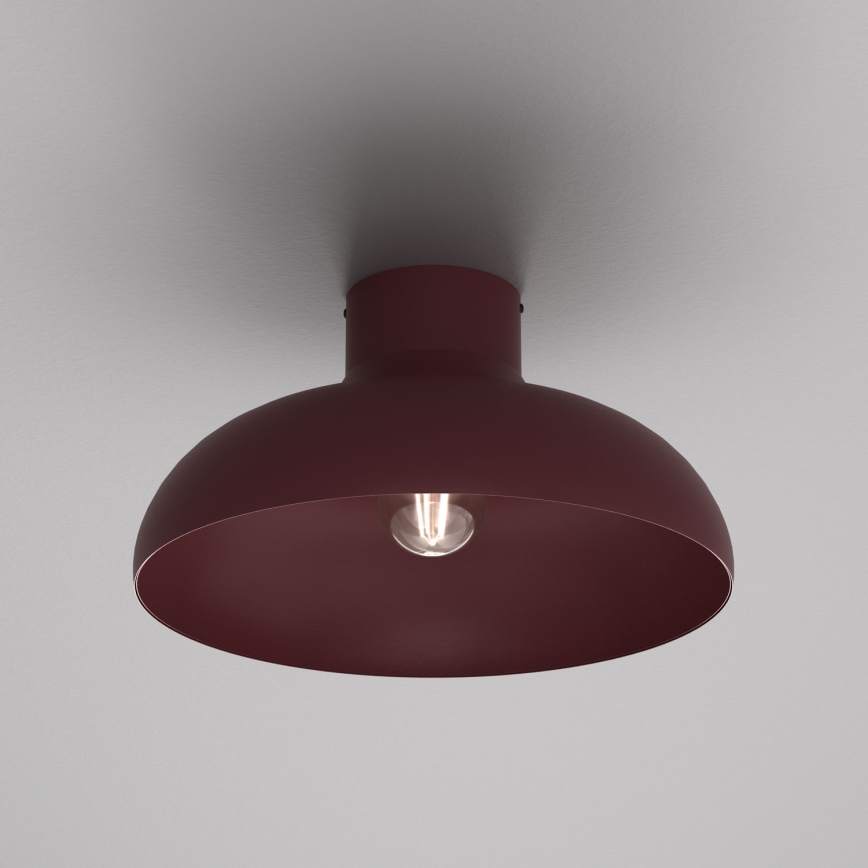 Loftlampe BASCA 1xE27/15W/230V Ø 40 cm bordeaux