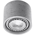 Loftlampe BASIC AR111 1xGU10/40W/230V betongrå