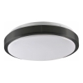 Loftlampe BENEDYKT 2xE27/20W/230V diameter 33 cm sort