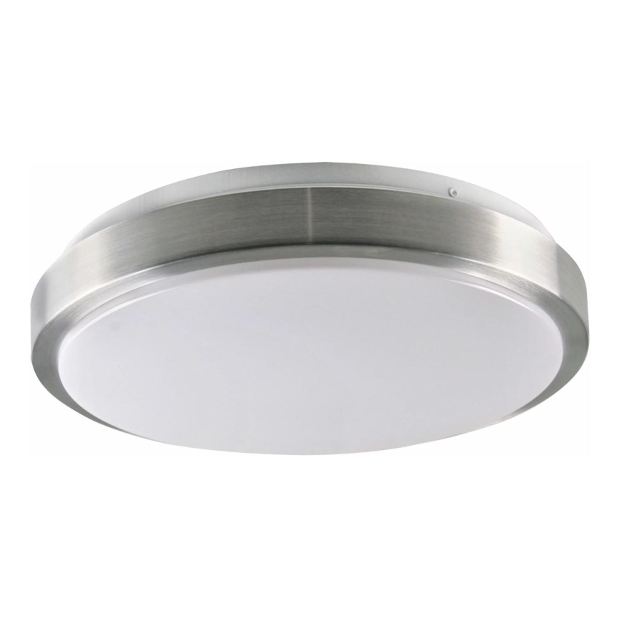 Loftlampe BENEDYKT 2xE27/20W/230V diameter 33 cm sølvfarvet
