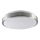 Loftlampe BENEDYKT 2xE27/20W/230V diameter 33 cm sølvfarvet