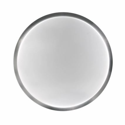 Loftlampe BENEDYKT 2xE27/20W/230V diameter 33 cm sølvfarvet