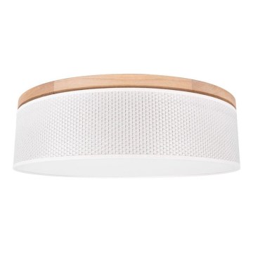 Loftlampe BENITA 4xE27/25W/230V diameter 58 cm cremefarvet/eg