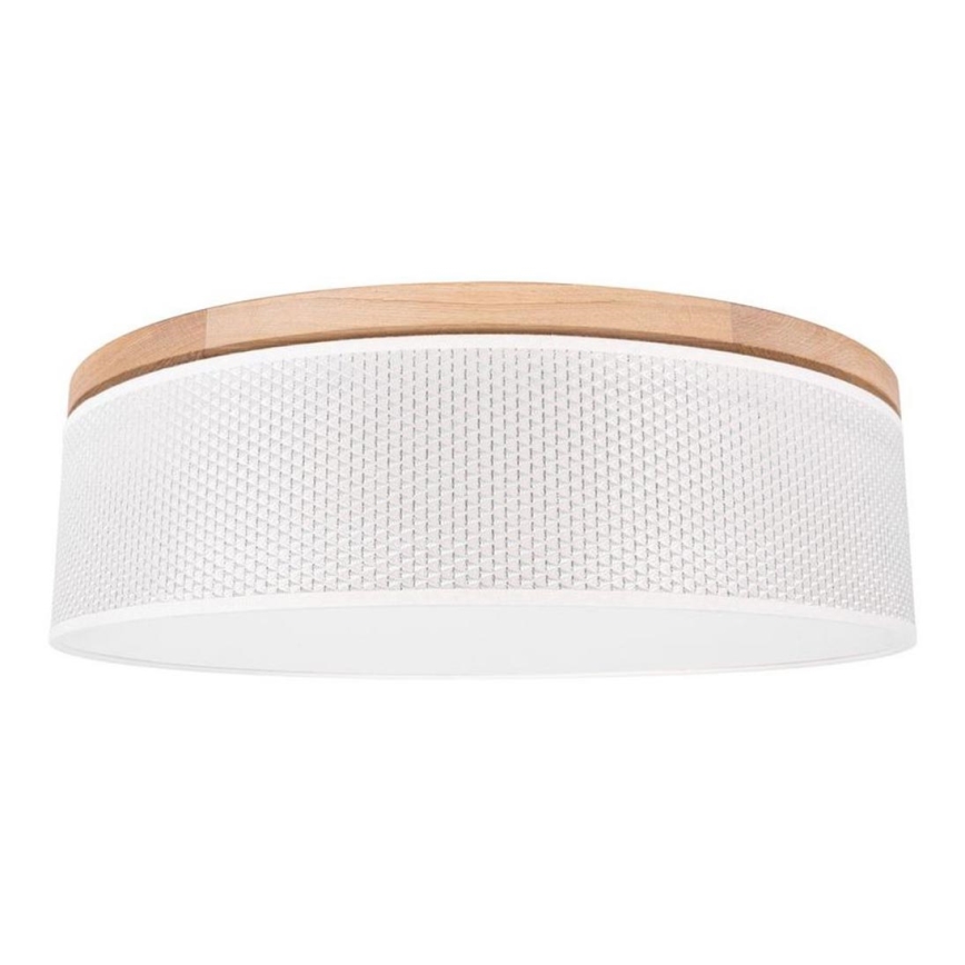 Loftlampe BENITA 4xE27/25W/230V diameter 58 cm cremefarvet/eg