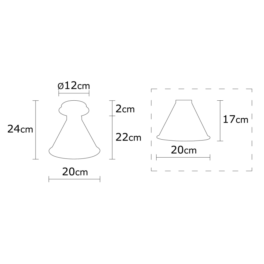 Loftlampe BERCESTE 1xE27/40W/230V