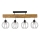 Loftlampe BERIS 4xE27/25W/230V fyrretræ