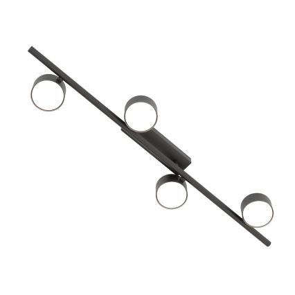 Loftlampe BET 4xGX53/12W/230V sort