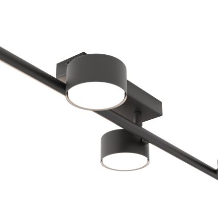 Loftlampe BET 4xGX53/12W/230V sort