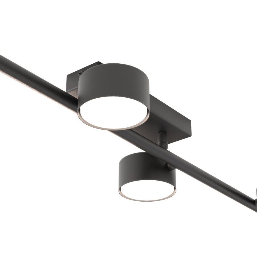 Loftlampe BET 4xGX53/12W/230V sort