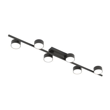 Loftlampe BET 6xGX53/12W/230V sort