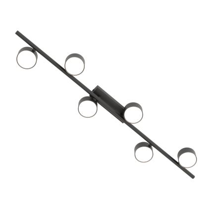 Loftlampe BET 6xGX53/12W/230V sort