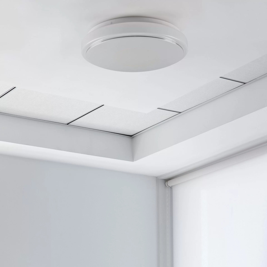 Loftlampe BOGDAN 2xE27/20W/230V diameter 33 cm hvid