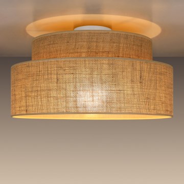 Loftlampe BOHO 1xE27/60W/230V beige
