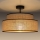 Loftlampe BOHO 1xE27/60W/230V beige
