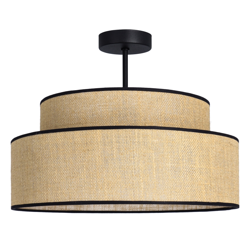 Loftlampe BOHO 1xE27/60W/230V beige