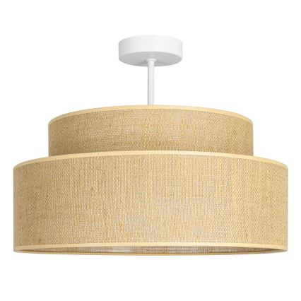 Loftlampe BOHO 1xE27/60W/230V beige