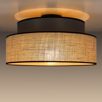 Loftlampe BOHO 1xE27/60W/230V brun/beige