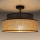 Loftlampe BOHO 1xE27/60W/230V brun/beige