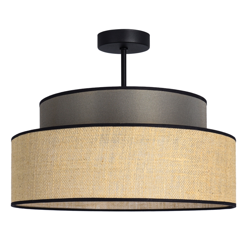 Loftlampe BOHO 1xE27/60W/230V brun/beige