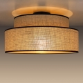 Loftlampe BOHO 1xE27/60W/230V diameter 40 cm beige