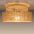 Loftlampe BOHO 1xE27/60W/230V diameter 40 cm Rattan