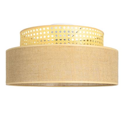 Loftlampe BOHO 1xE27/60W/230V diameter 40 cm Rattan