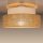 Loftlampe BOHO 1xE27/60W/230V hvid/beige