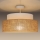 Loftlampe BOHO 1xE27/60W/230V hvid/beige