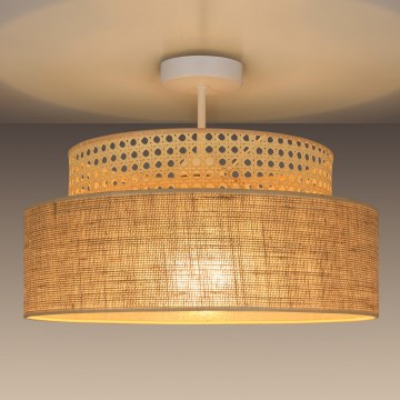 Loftlampe BOHO 1xE27/60W/230V Rattan