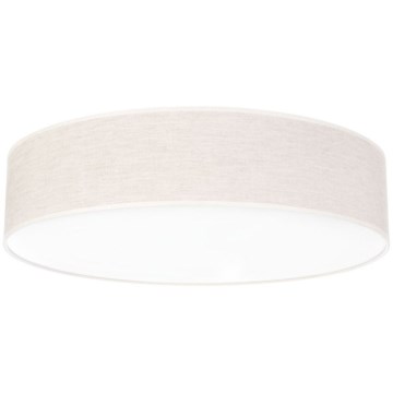 Loftlampe BOHO 4xE27/25W/230V Ø 58 cm hvid