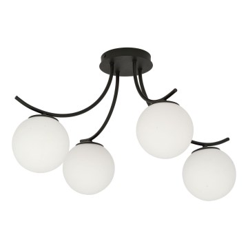 Loftlampe BOSTON 4xE14/10W/230V sort