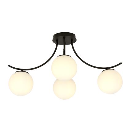Loftlampe BOSTON 4xE14/10W/230V sort