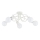 Loftlampe BOSTON 5xE27/15W/230V cremefarvet
