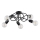 Loftlampe BOSTON 5xE27/15W/230V sort