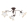 Loftlampe BRAGA 3xE27/15W/230V bronze