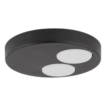 Loftlampe BROS 2xGX53/12W/230V sort