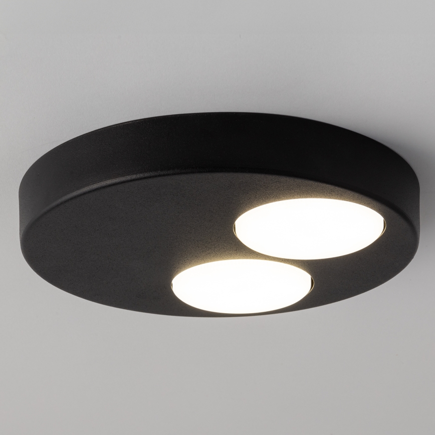 Loftlampe BROS 2xGX53/12W/230V sort