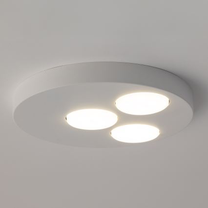 Loftlampe BROS 3xGX53/12W/230V hvid