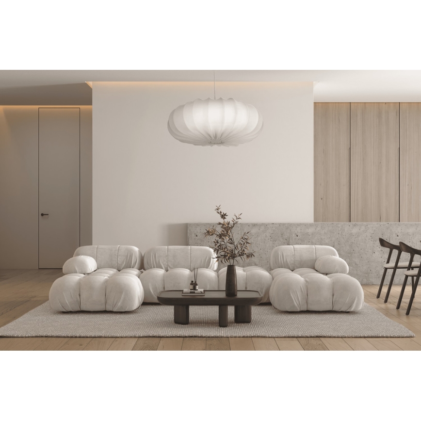 Loftlampe CAFEE 1xE27/40W/230V Ø 66 cm hvid